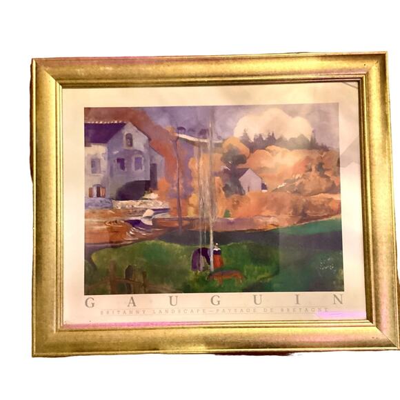 Brittany Landscape: the David Mill, 1894 - Framed Print - Picture 1 of 4